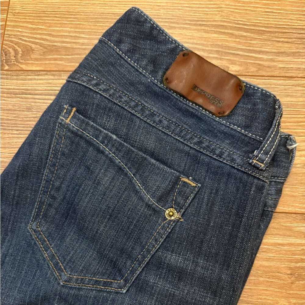 Y2K Low Rise Boot Cut Jeans - Picture 2 of 9